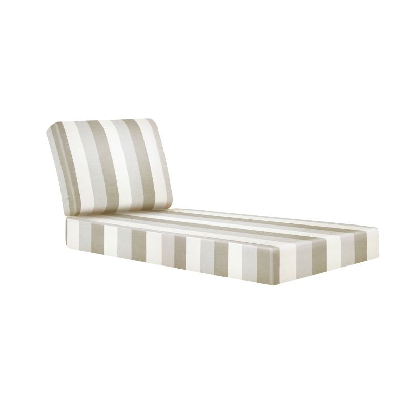 Deep Seating Chaise Extension Cushion Set