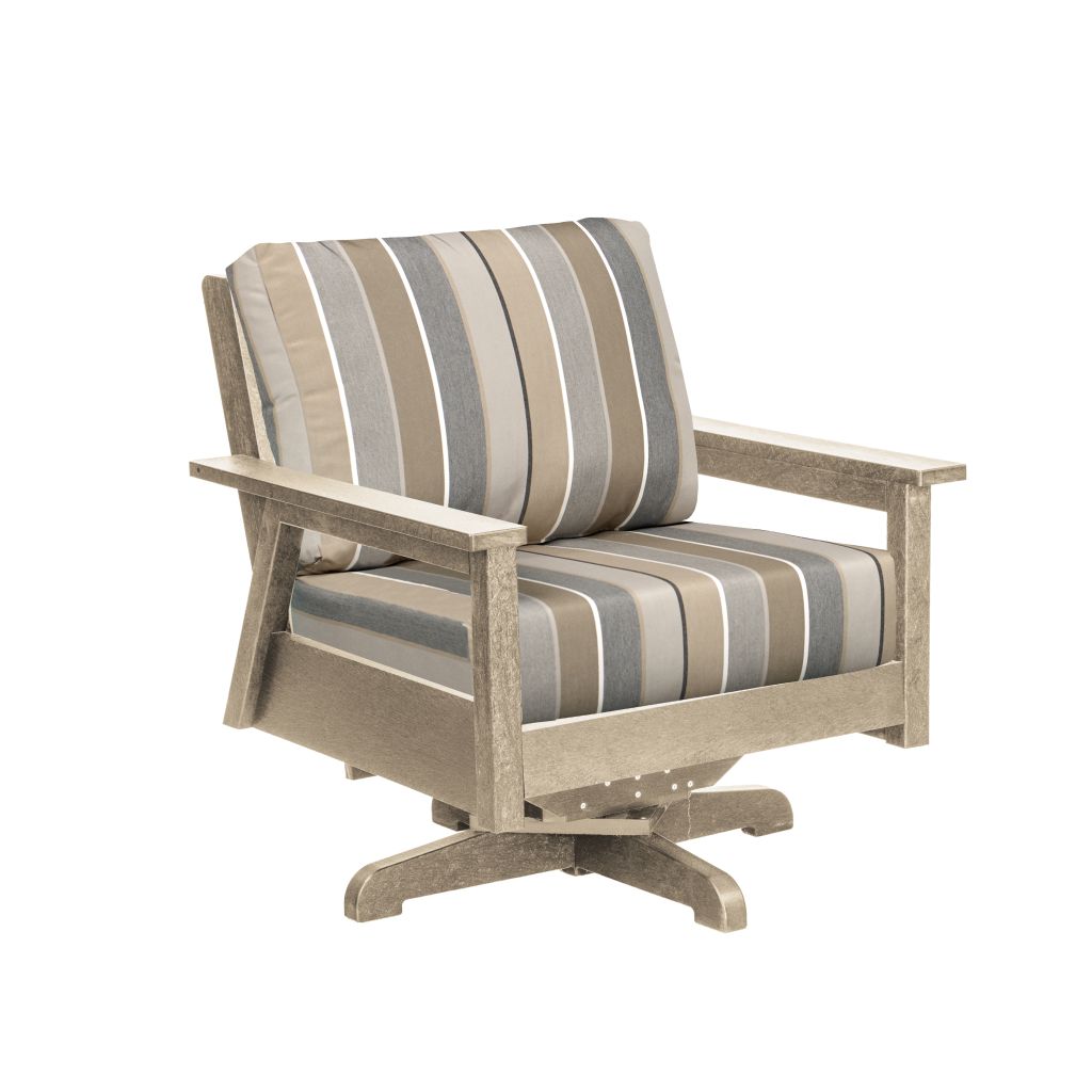 Tofino Swivel Arm Chair