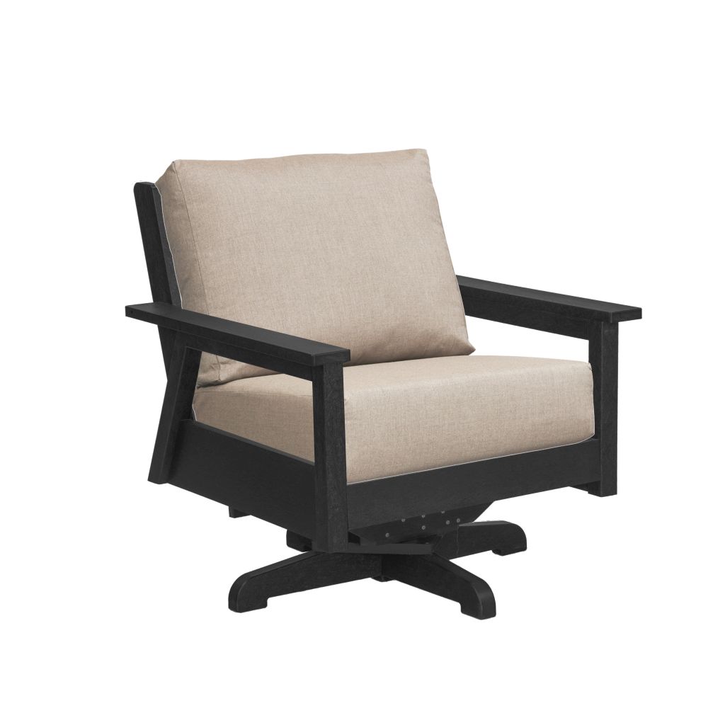 Tofino Swivel Arm Chair