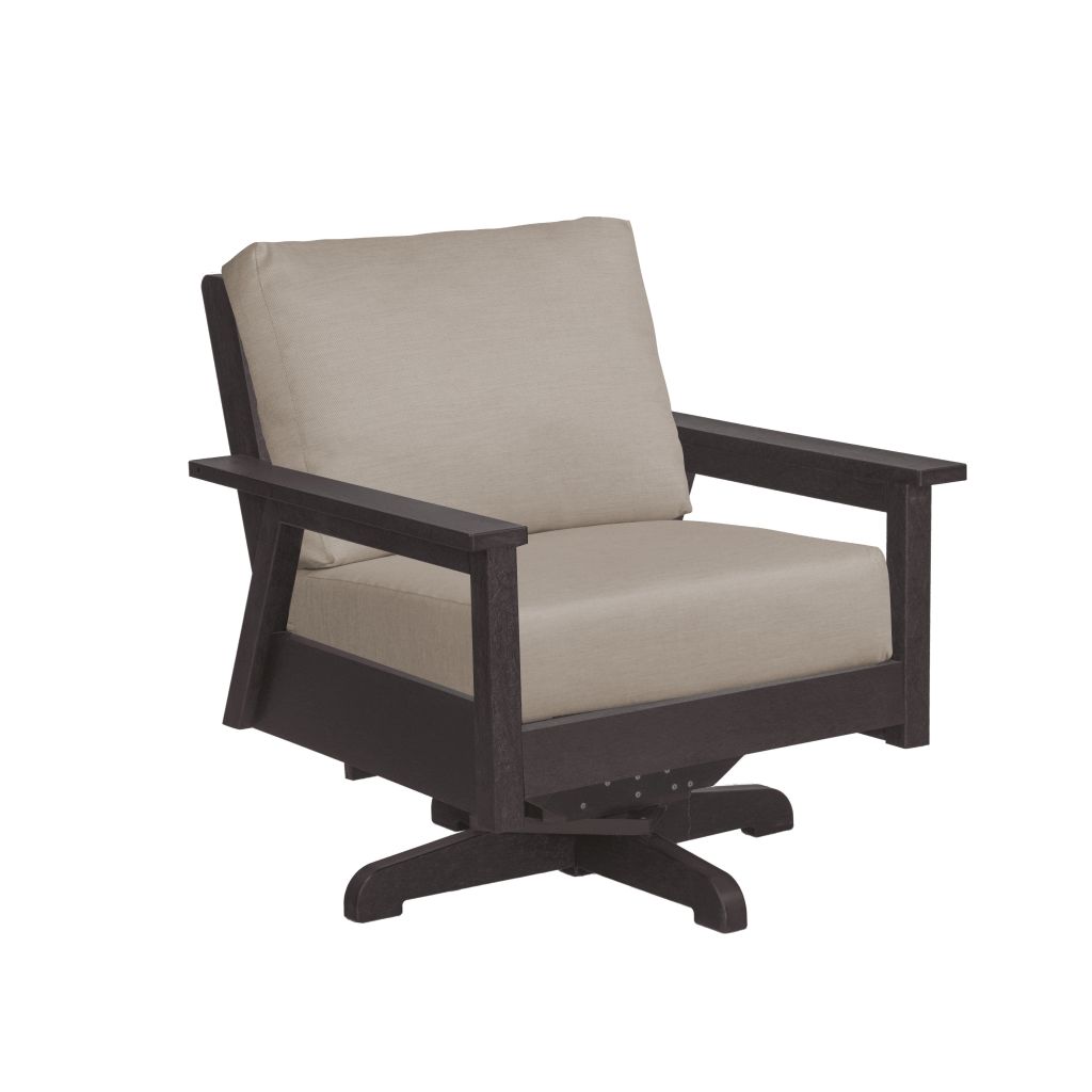 Tofino Swivel Arm Chair