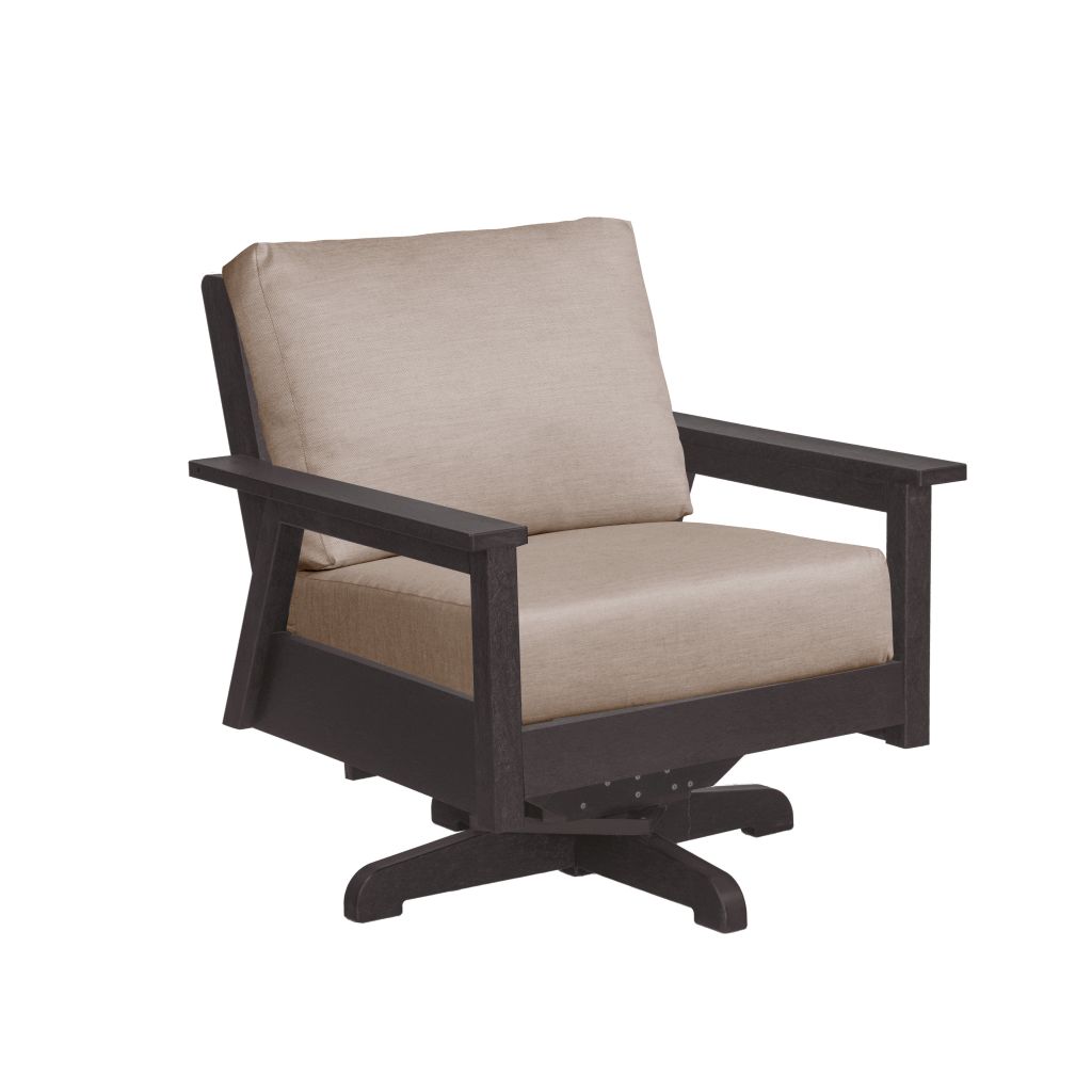Tofino Swivel Arm Chair