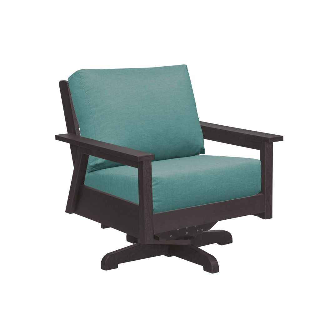 Tofino Swivel Arm Chair