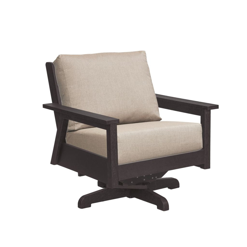 Tofino Swivel Arm Chair