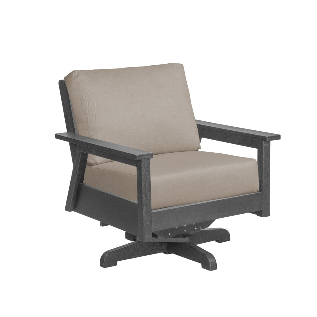 Tofino Swivel Arm Chair