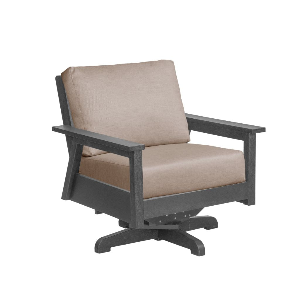 Tofino Swivel Arm Chair