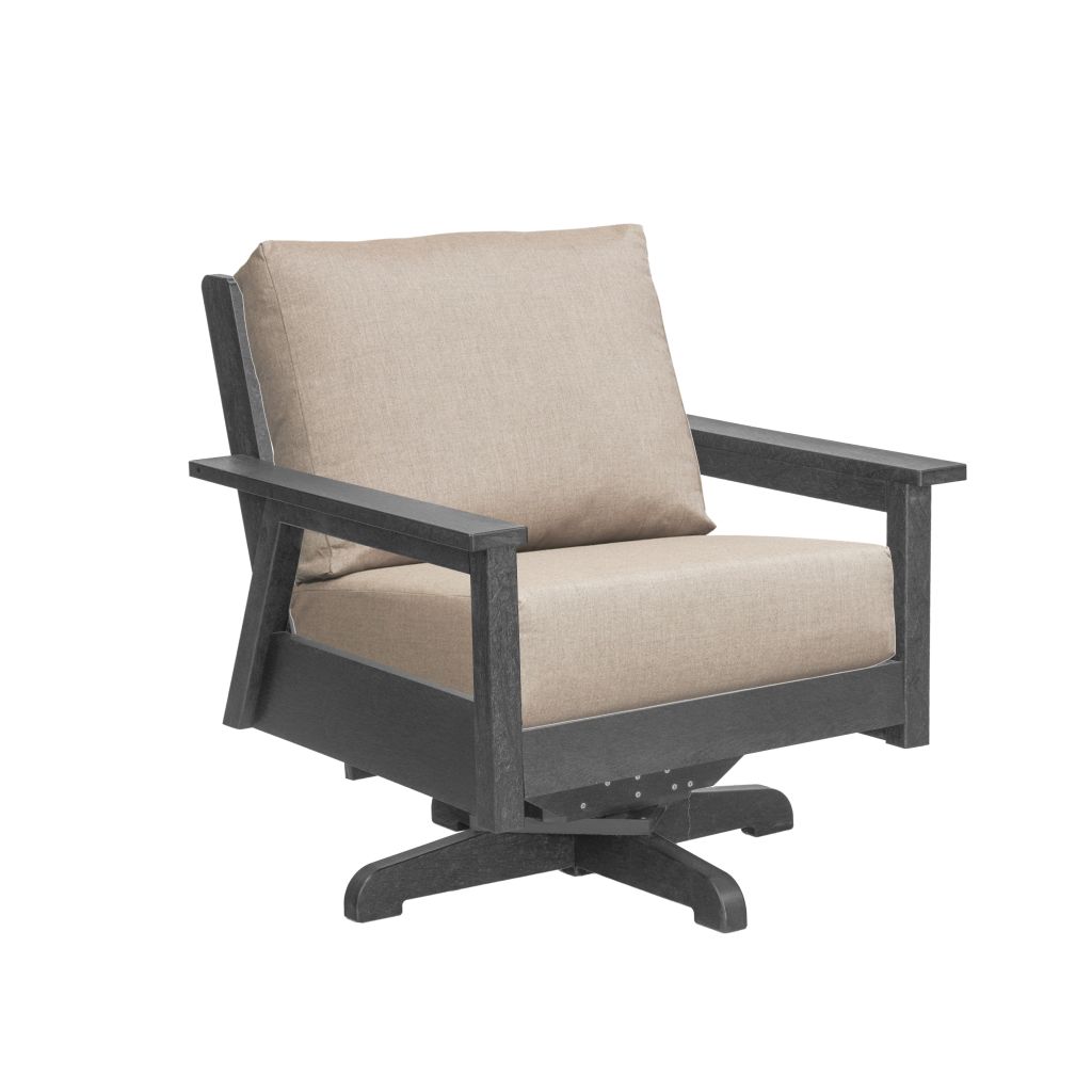 Tofino Swivel Arm Chair