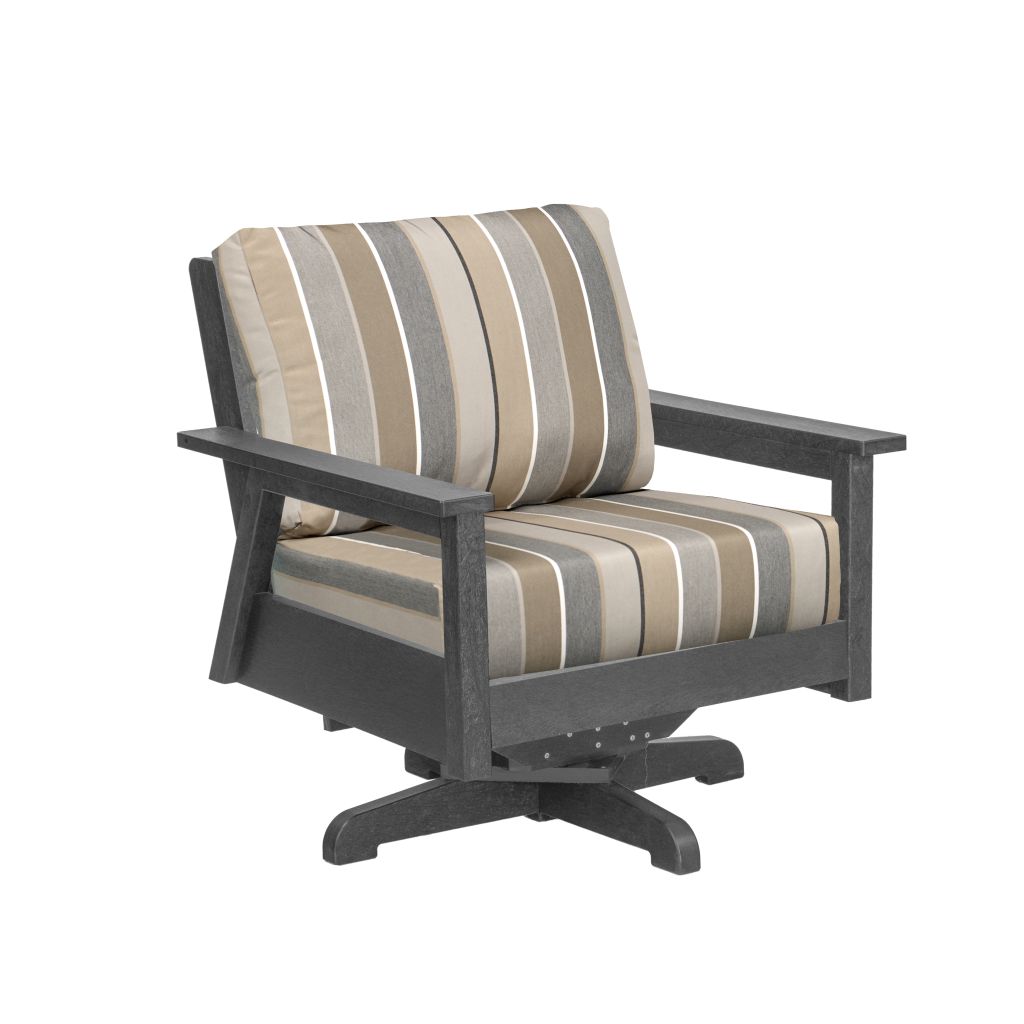 Tofino Swivel Arm Chair