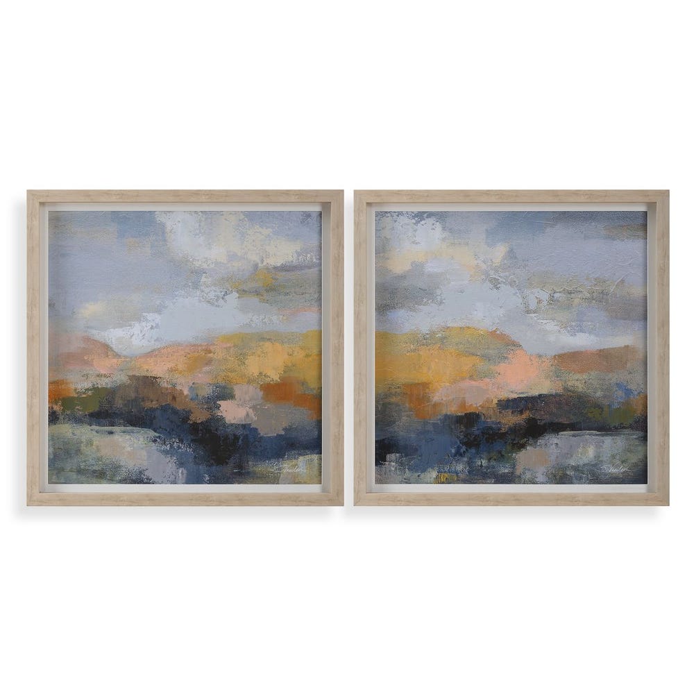 Dusk Framed Prints, Set of 2