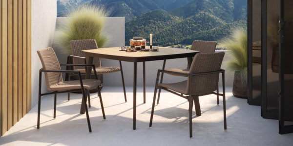 Eiland 45" Square Dining Table - HPL