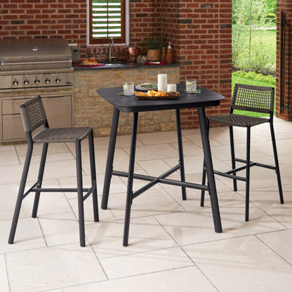 Eiland All-Aluminum 36" Square Bar/Counter Table