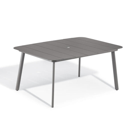 Eiland All-Aluminum 63" Rectangular Dining Table