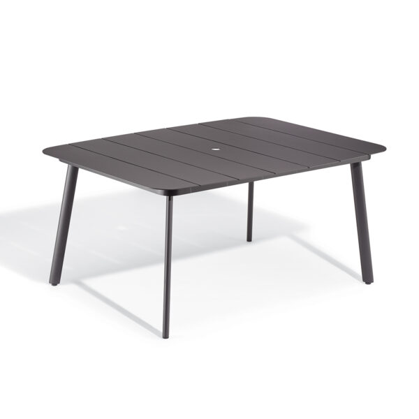 Eiland All-Aluminum 63" Rectangular Dining Table