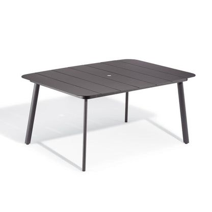 Eiland All-Aluminum 63" Rectangular Dining Table