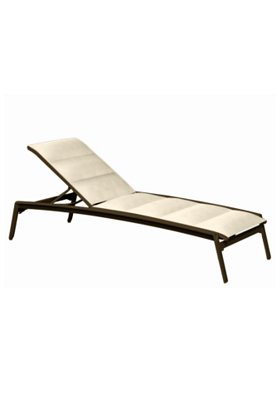 Elance Padded Sling Chaise Lounge