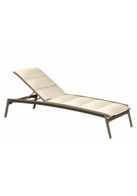 Elance Padded Sling Chaise Lounge
