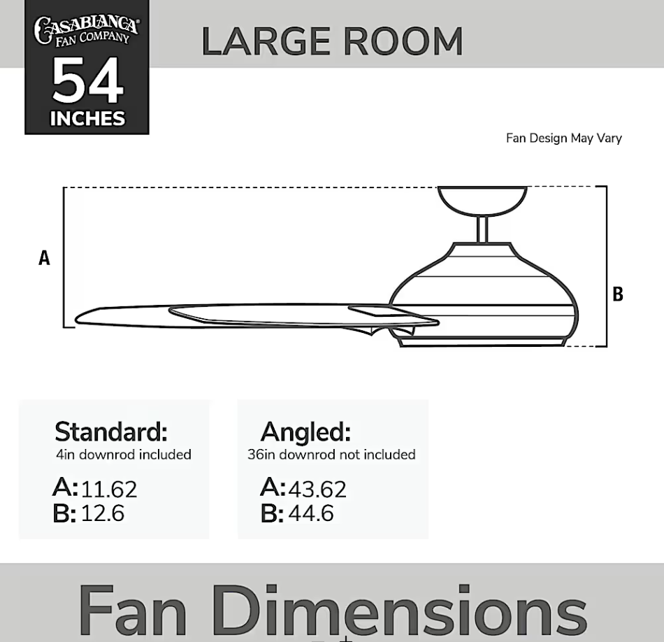 Hunter Casablanca Eula Outdoor ENERGY STAR DC With LED Light 52"