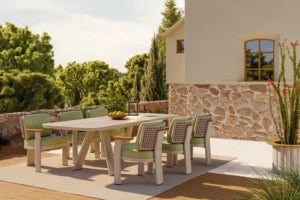 FLS Block Dining Armchair