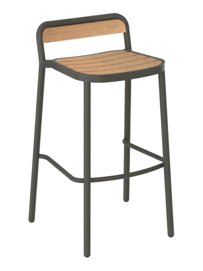 FLS Oval Barstool - Teak
