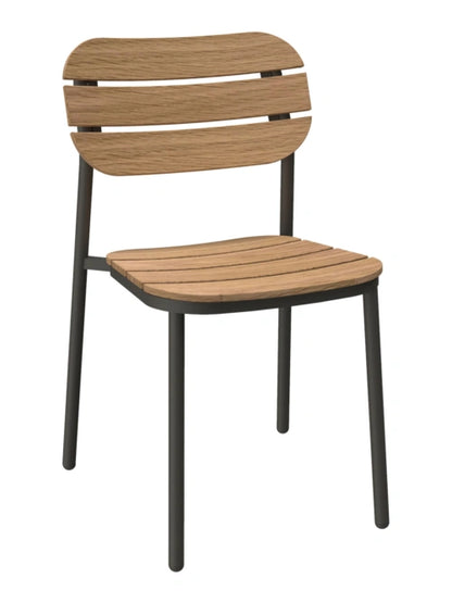 FLS Oval Dining Chair - Teak