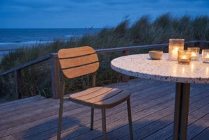 FLS Oval Dining Chair - Teak