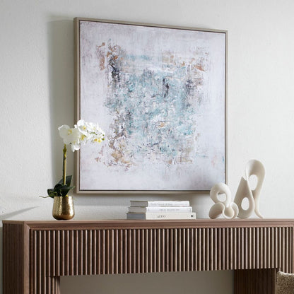 Find Me Here Framed Canvas