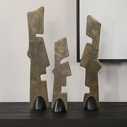 Geometric Echoes, Sculptures, Set of 3
