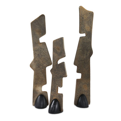 Geometric Echoes, Sculptures, Set of 3