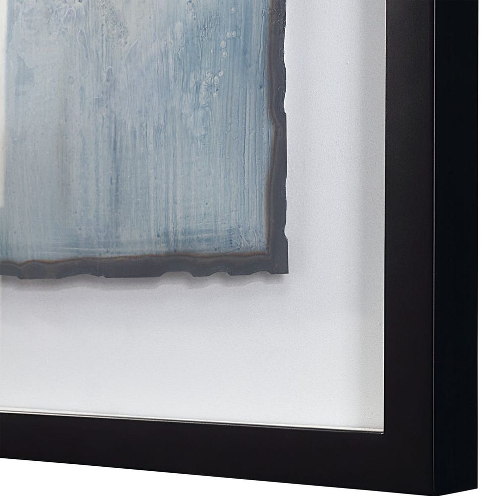 Glimmering Agate Framed Prints, Set of 2