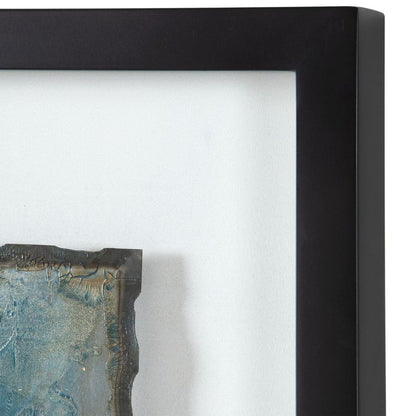 Glimmering Agate Framed Prints, Set of 2