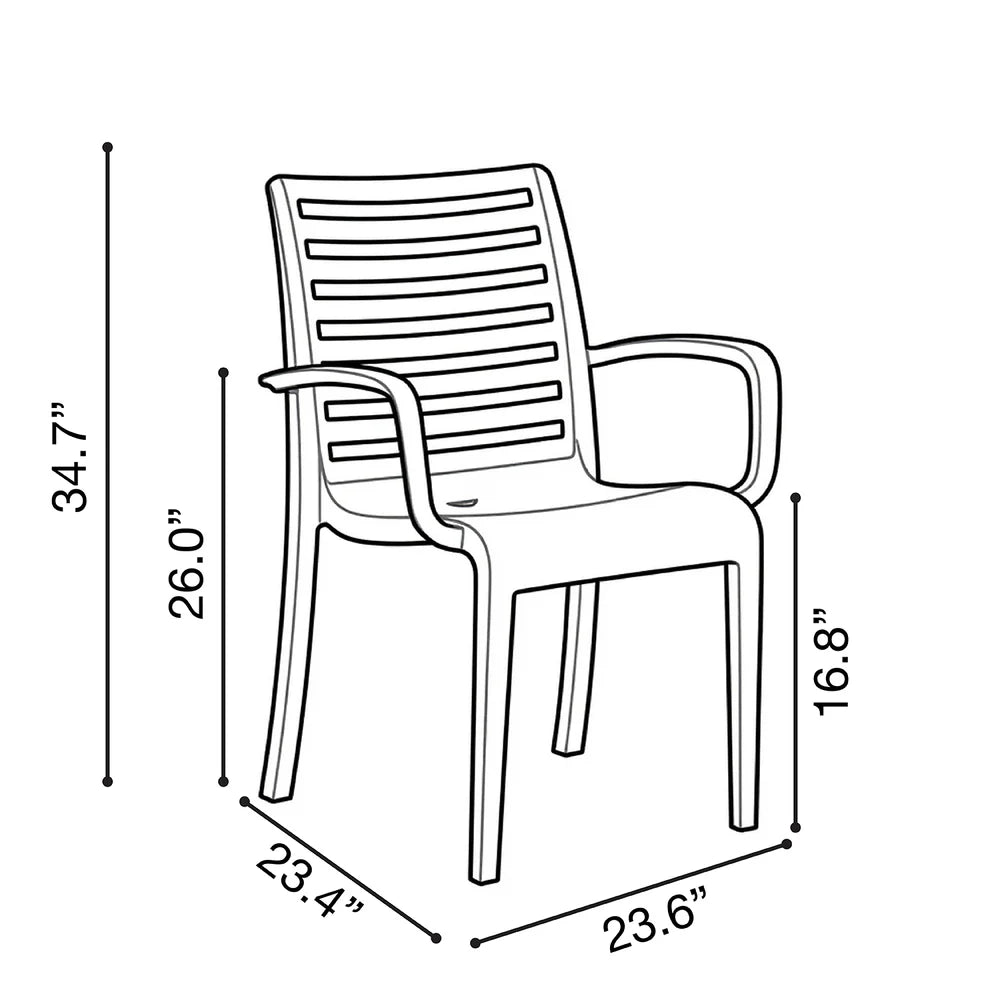 Grosfillex Astoria Armchair