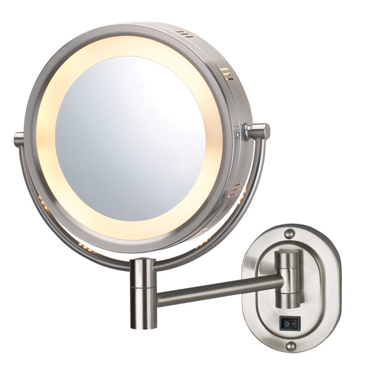 Jerdon Style 5x Halo® Lighted LED Wall Mount Mirror