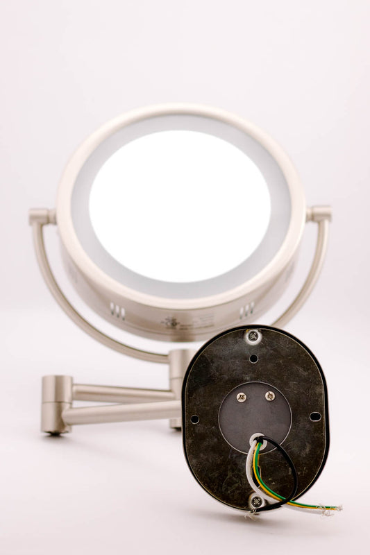 Jerdon Style 5x Halo® Lighted LED Wall Mount Mirror