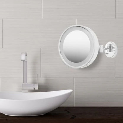 Jerdon Style 9.75" 3X Lighted Mirror