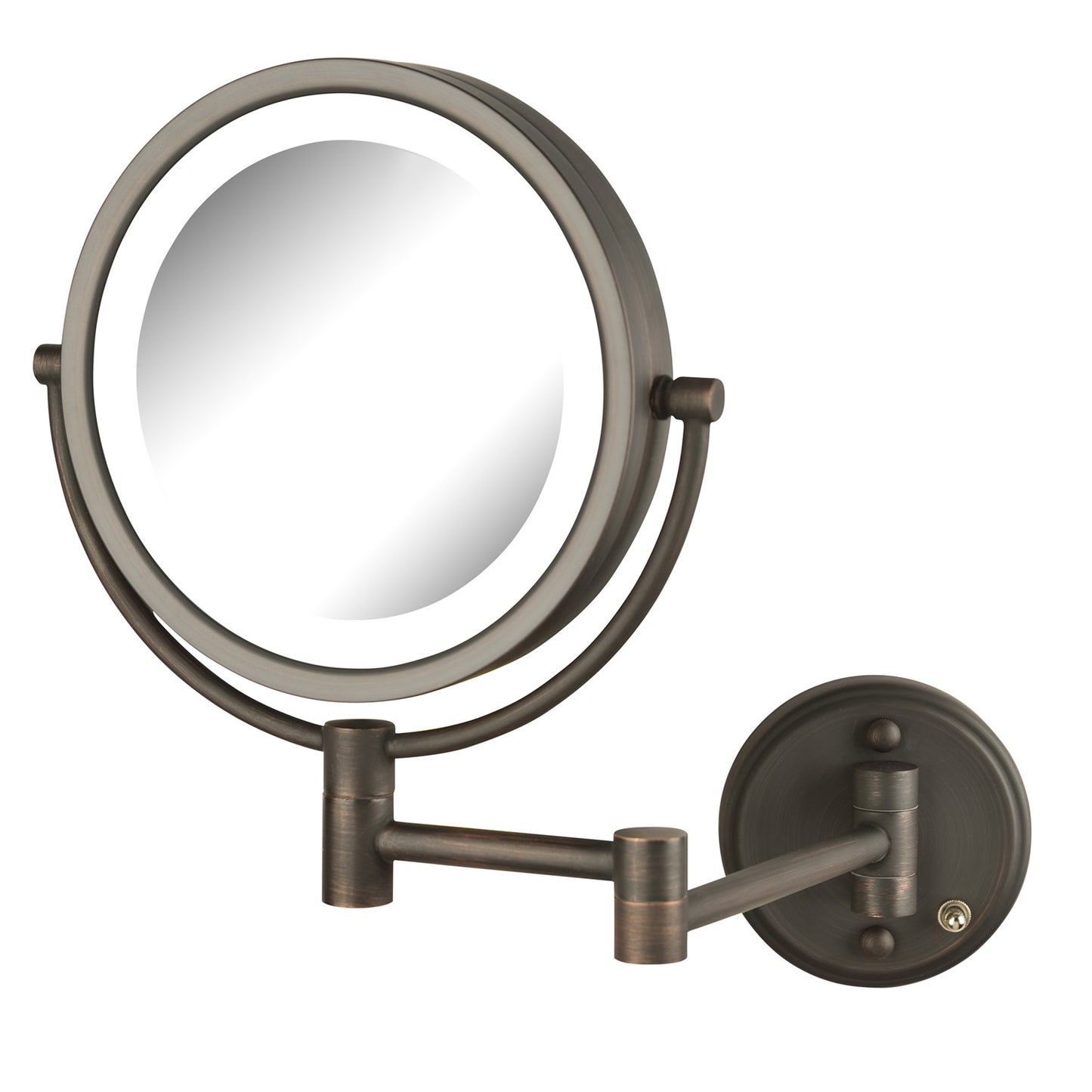 Jerdon Style 8.5" 8X-1X LED Lighted Mirror