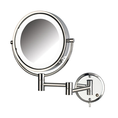 Jerdon Style 8.5" 8X-1X LED Lighted Mirror