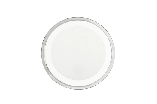 Jerdon Style 9.75" 5X LED lighted Mirror, Direct Wire