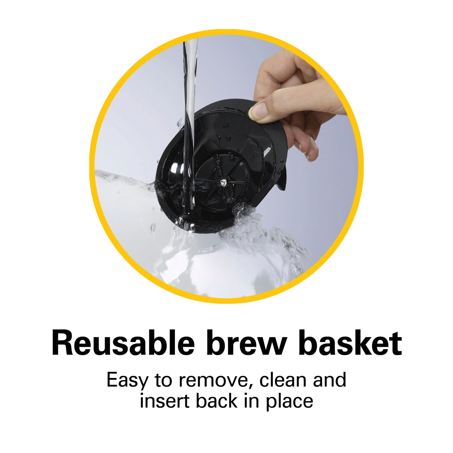 Hamilton Beach 1 Cup Pod Coffee Maker - Black