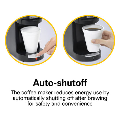 Hamilton Beach 1 Cup Pod Coffee Maker - Black