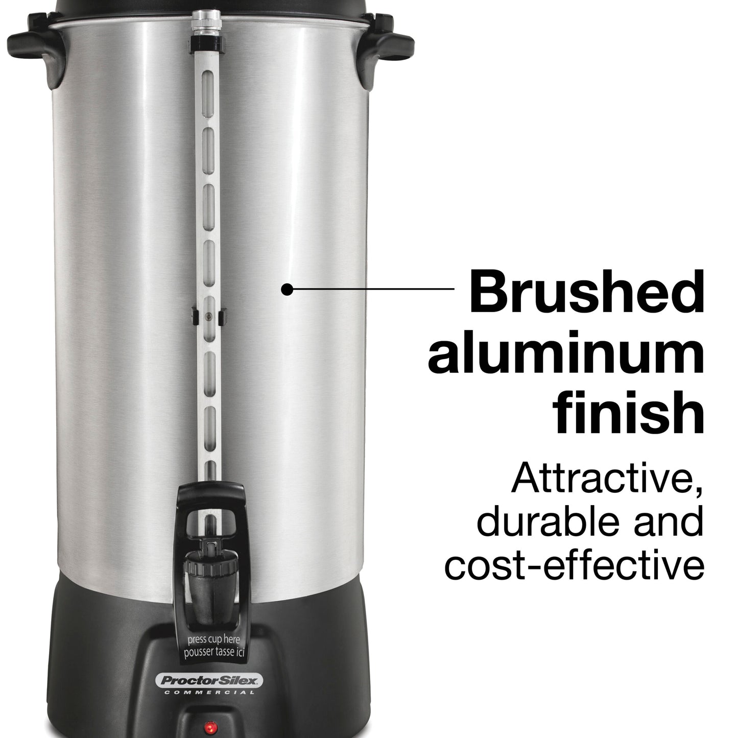 Hamilton Beach Coffee Urn 100 Cup Aluminum