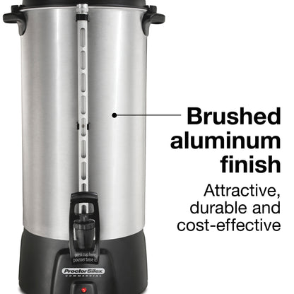 Hamilton Beach Coffee Urn 100 Cup Aluminum
