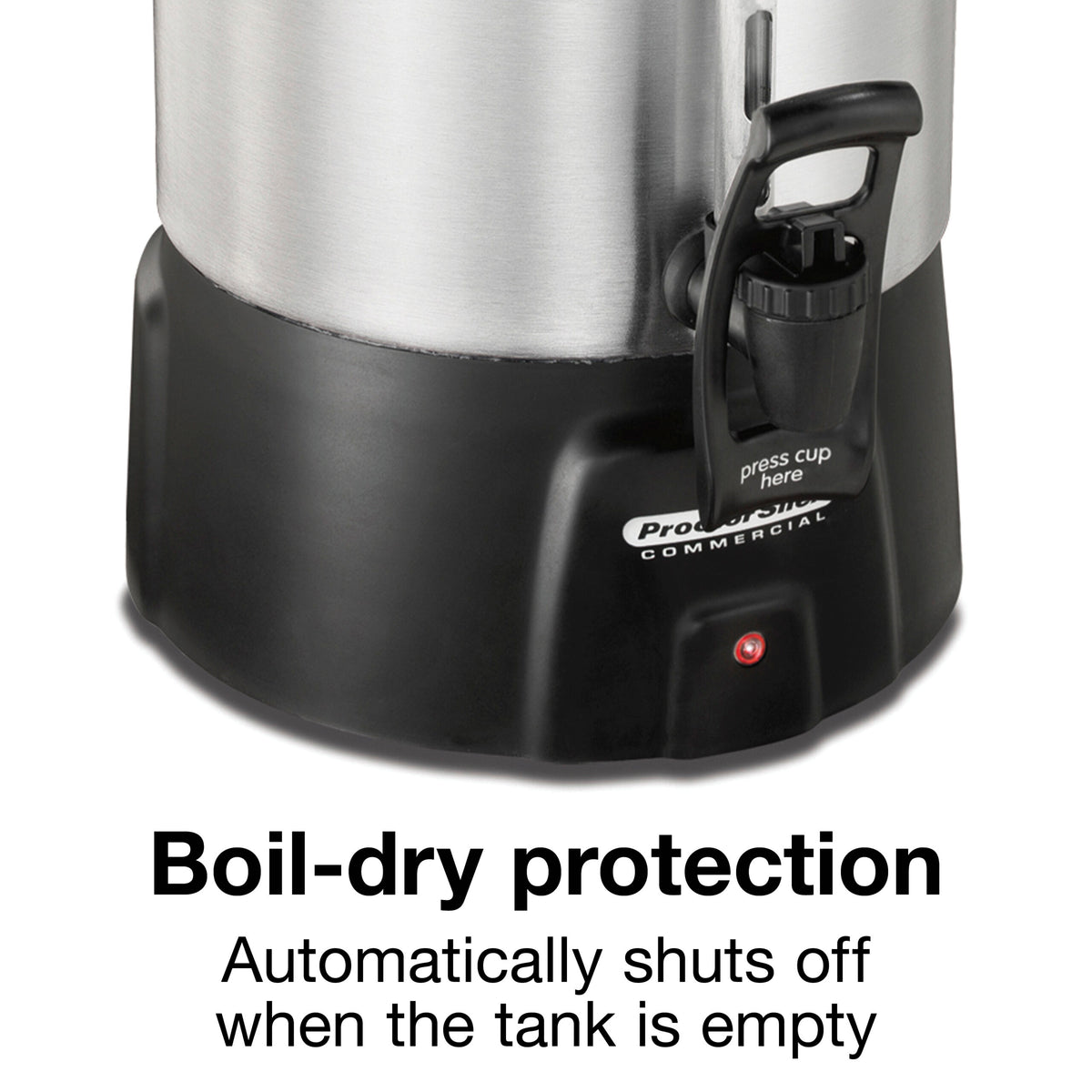 Hamilton Beach Coffee Urn 100 Cup Aluminum