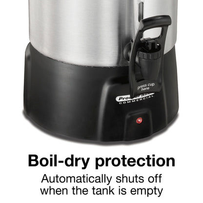 Hamilton Beach Coffee Urn 100 Cup Aluminum