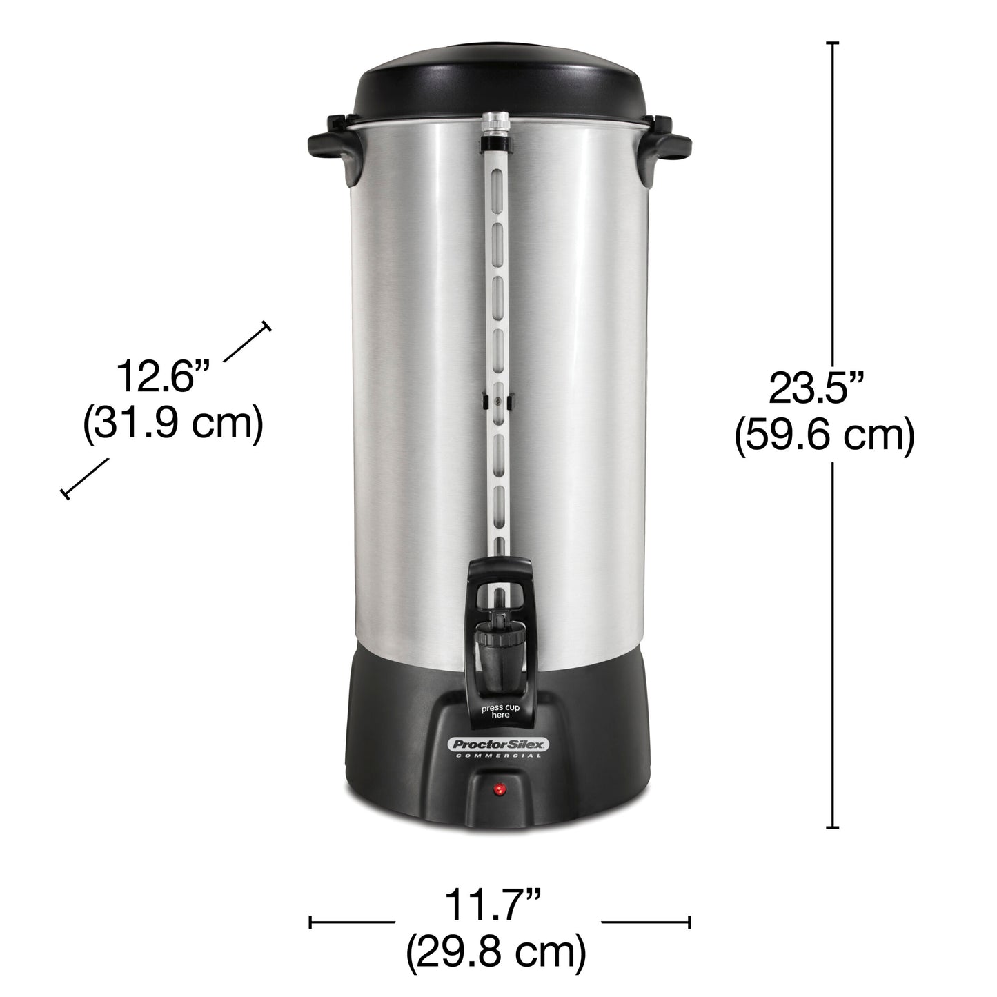 Hamilton Beach Coffee Urn 100 Cup Aluminum