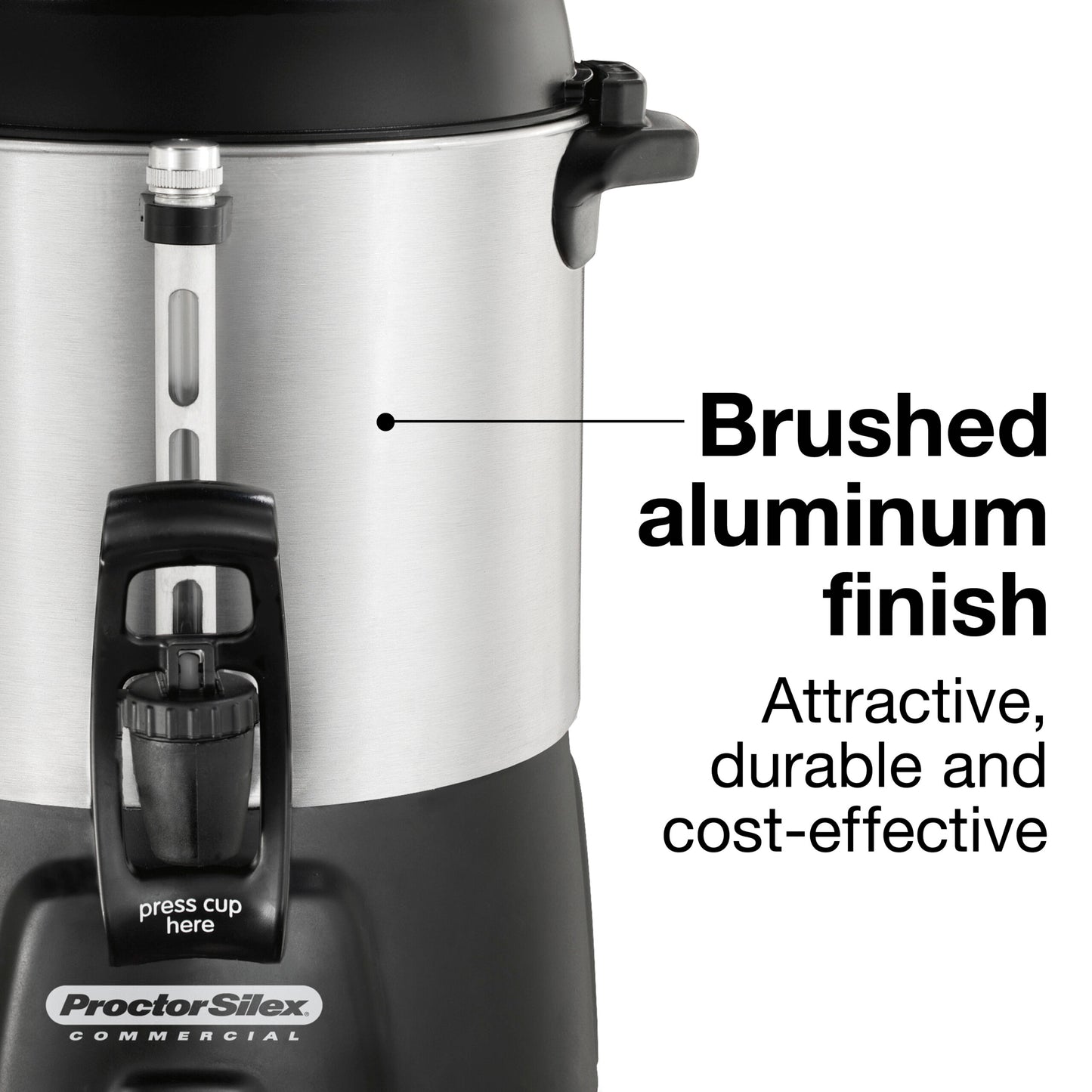 Hamilton Beach Coffee Urn 40 Cup Aluminum