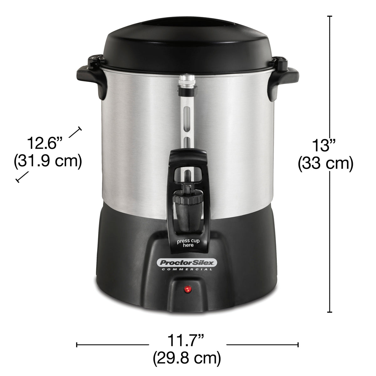 Hamilton Beach Coffee Urn 40 Cup Aluminum