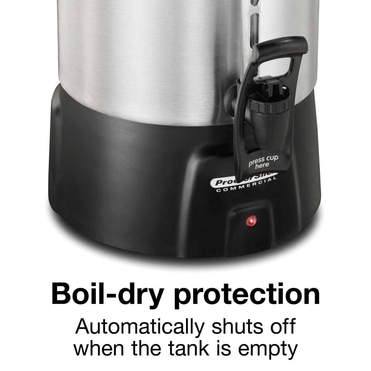 Hamilton Beach Coffee Urn 60 Cup Aluminum