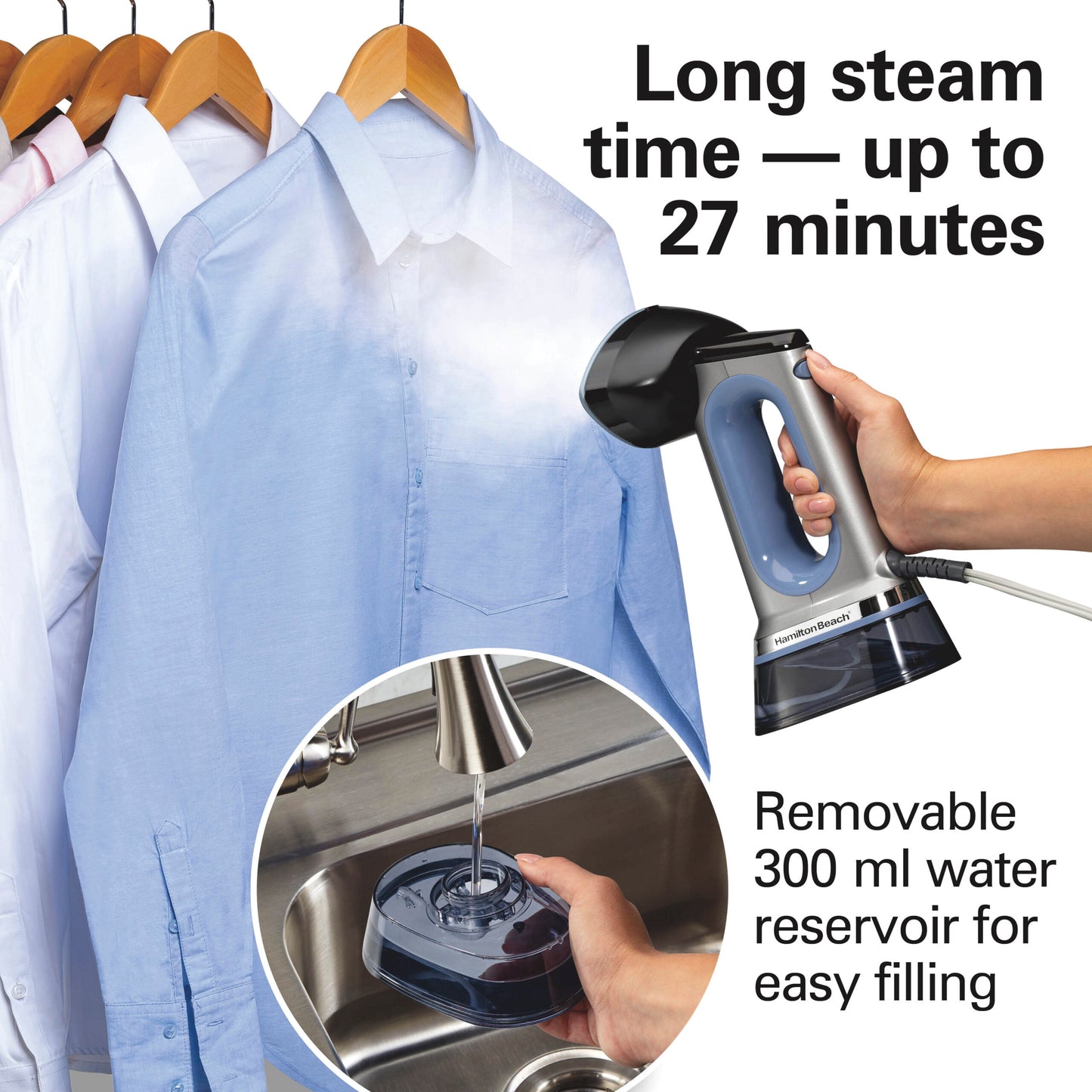 Hamilton Beach Durathon 3-In-1 Steamer / Iron