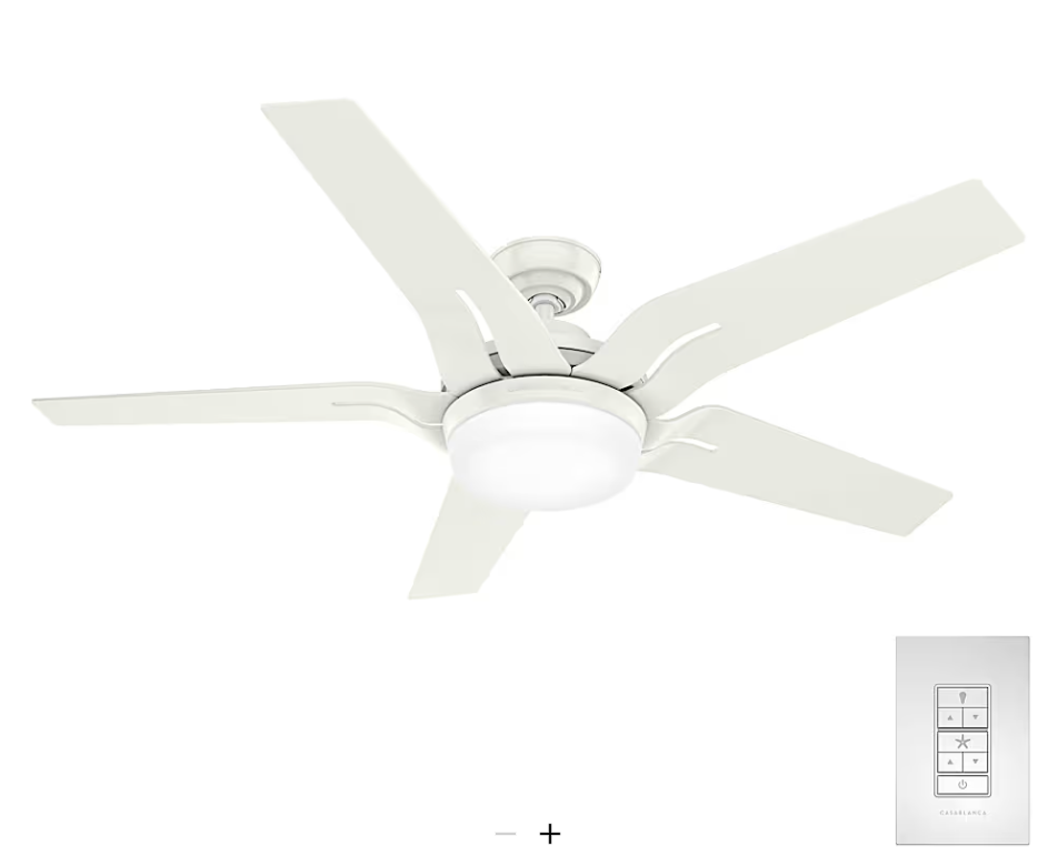 Hunter Casablanca Correne with LED Light 56"