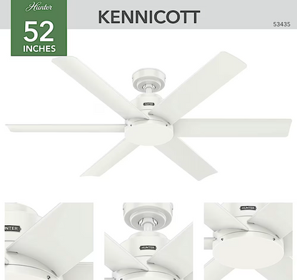 Hunter Casablanca - Kennicott Outdoor 52" - NO LIGHT
