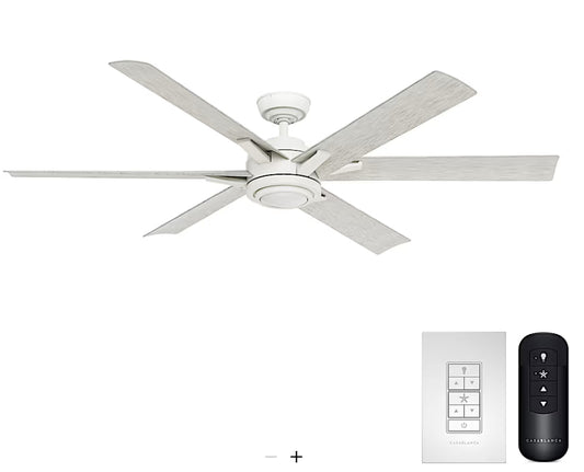 Hunter Casablanca Melia Outdoor ENERGY STAR DC with LED Light 65"